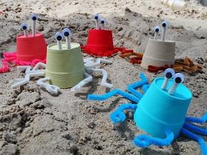 zabawki dla dzieci na plażę